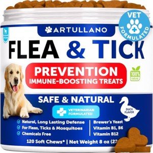 Natural Flea and Tick Chews for Dogs