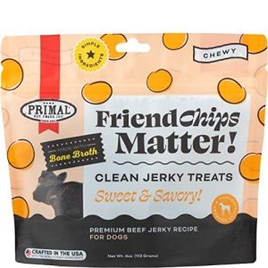 Beef Bone Broth Chewy Dog Treats, 4 oz