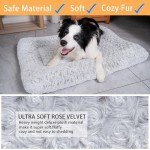 Cozy Plush Dog Bed for Medium and Large Dogs