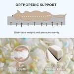 Cozy Plush Dog Bed for Medium and Large Dogs