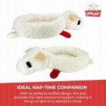 Ultra Plush Lamb Chop Dog Bed - 27" White