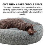 Furhaven 45" Donut Dog Bed for Large Dogs