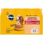 Pedigree Chopped Ground Dinner Wet Dog Food Pack