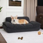 Lovupet Large Dog Couch Sofa Bed (Black)
