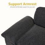 Lovupet Large Dog Couch Sofa Bed (Black)