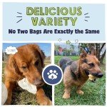 Assorted Natural Dog Chew Treats for All Breeds