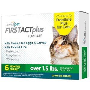 TevraPet FirstAct Plus Flea and Tick Drops