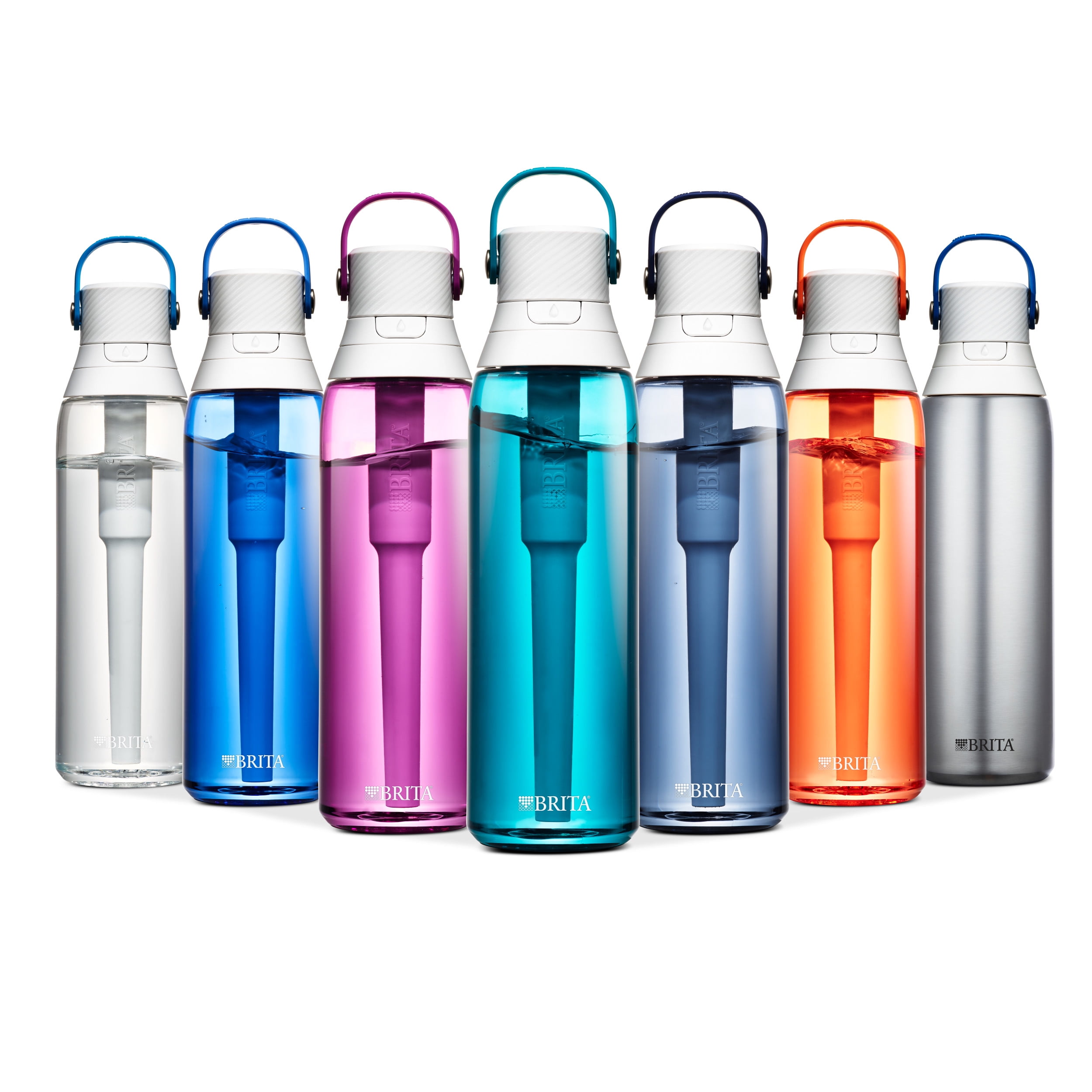 Brita Filtered Water Bottle, Sea Glass, 26 oz