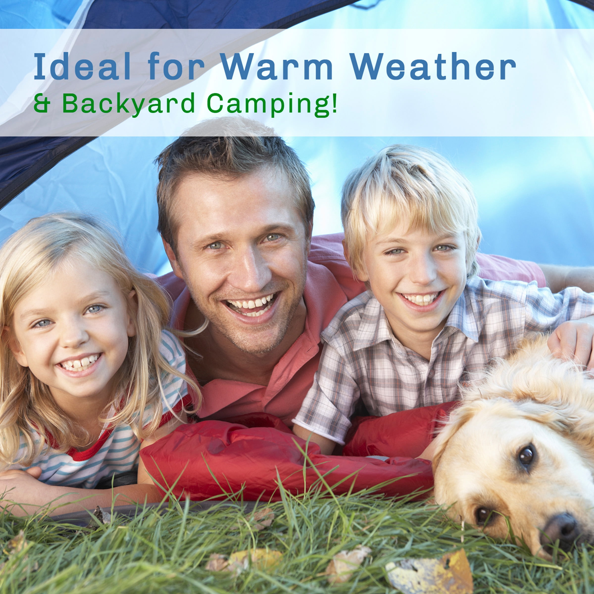 Lightweight 2 Person Camping Tent with Rain Fly