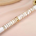 Trendy Gold Jewelry Set for Women – Earrings, Necklace, Bracelet