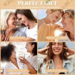 14K Gold Plated Birthstone Necklace for Women