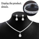 Silver Jewelry Set for Weddings and Special Occasions