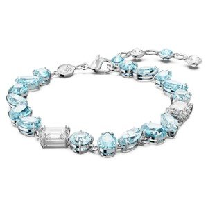 Swarovski Gema Bracelet with Blue and White Crystals