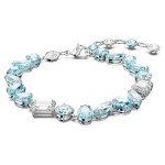 Swarovski Gema Blue and White Crystal Bracelet