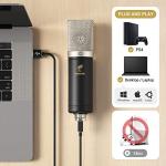 TONOR USB Condenser Mic Kit with Boom Arm