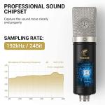 TONOR USB Condenser Mic Kit with Boom Arm