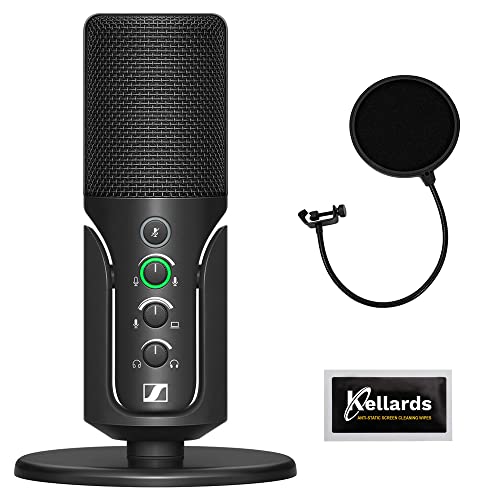 Sennheiser USB Condenser Microphone with Bundle Package