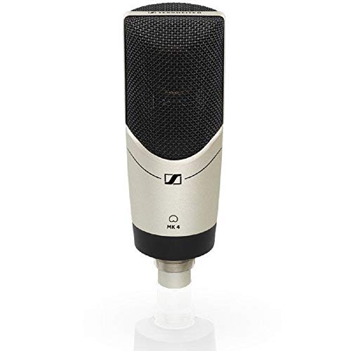 Sennheiser MK 4 Cardioid Condenser Studio Microphone, Gold