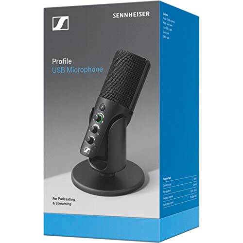 Sennheiser USB Condenser Microphone with Bundle Package