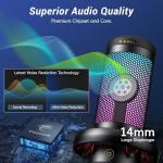TONOR Gaming USB Microphone Set with RGB Lighting