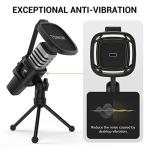 TONOR USB Cardioid Condenser Computer Mic with Tripod Stand