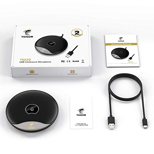 TONOR USB Conference Microphone for Online Meetings/Classes/Zoom/Skype