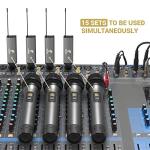 TONOR Wireless UHF Cordless Handheld Mic System Set