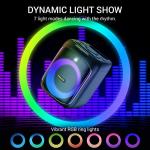 TONOR Karaoke Machine Portable PA Speaker System 2 Mics