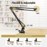 Adjustable Mic Arm with Pop Filter for Drums