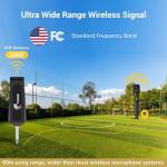 TONOR UHF Wireless Handheld Mic System for Drums
