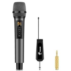TONOR Wireless Dynamic Handheld Singing Microphone with Receiver