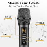 TONOR Wireless Dynamic Handheld Singing Microphone with Receiver