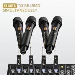 TONOR UHF Wireless Handheld Mic System for Drums