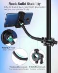 Flexible Mic Stand Phone Holder for iPhones, Samsung Galaxy