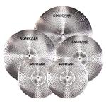 SONICAKE Quiet Cymbal Pack 5-Piece Set - 14/16/18/20