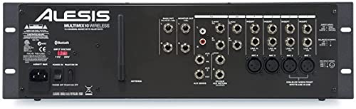 Alesis MultiMix 10 Wireless Rackmount Audio Mixer Bluetooth