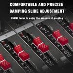 Professional 8-Channel Drum Mixer for Recording Studio & Stage