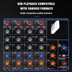 Professional 8-Channel Drum Mixer for Recording Studio & Stage