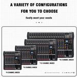 Professional 8-Channel Drum Mixer for Recording Studio & Stage
