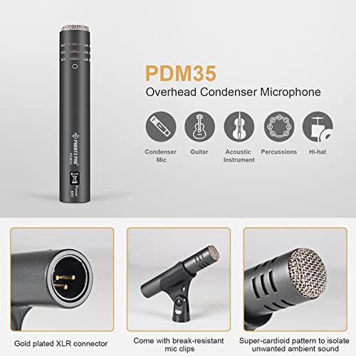 Phenyx Pro Drum Mic Set 7-Pieces, Full Metal