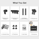 Phenyx Pro 7-Piece Drum Mic Set with Case