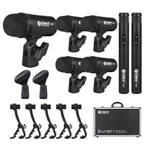 Debra DK7 Pro 7-Piece Drum Mic Kit, Perform/Record