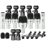 Neewer 7 Piece Dynamic Drum Mic Kit Set