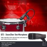 Drum Microphone Kit with Premium XLR Cables - Bundle