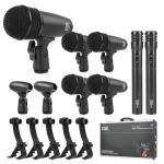XTUGA MI7 7-Piece Wired Dynamic Drum Mic Kit