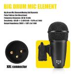 XTUGA MI7 7-Piece Wired Dynamic Drum Mic Kit