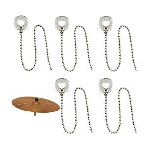 Stainless Steel Cymbal Sizzler Chain Set - 5 Pack