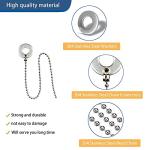 Stainless Steel Cymbal Sizzler Chain Set - 5 Pack