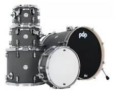 Pacific Drums & Percussion Drum Set Concept Maple 5-Piece, Satin Pewter Shell Pack (PDCM2215SP)