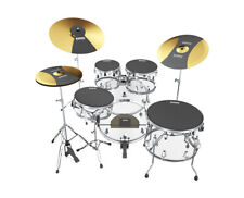 Evans Soundoff Drum Mute Pads - Full Box Drum Pad Set - Drum Mutes Pack - 3 Cymbals, 4 Tom/Snare, & 1 Bass Drum Mute - Great for Silencing Drum Kits to Practice - Fusion